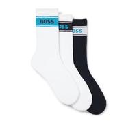 BOSS Herren 3p Qs Rib Stripe CC 10272303 0 Short_Socks