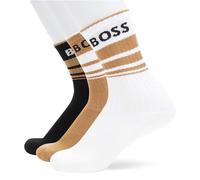 BOSS Herren 3p Qs Rib Stripe Cc Short Socks
