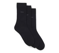 BOSS Herren Socken, 3er Pack - Finest Soft Cotton, Threepack RS Uni CC Dunkelblau 39-42