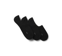 BOSS Dreier Pack Füßlinge aus Baumwoll-Mix - Style 3P SL Uni CC, 50541442 Schwarz 41-42