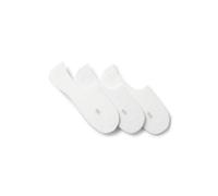 BOSS Dreierpack Füßlinge aus Baumwoll-Mix - Style 3P SL Uni CC, 50541442 Weiß 47-48