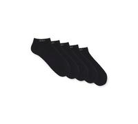 BOSS Herren 5P AS Uni CC Fünferpack Sneakers-Socken aus Baumwoll-Mix mit Branding Schwarz001 39-42