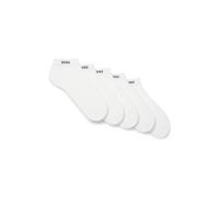 Boss Uni 10244663 01 Kurze Socken 5 Paare EU 43-46 White