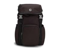 BOSS Herren B Icon Rucksack aus Twill mit Double-B-Monogramm Dunkelbraun Stck