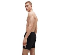 BOSS Herren Badeshorts - Iconic, Swim Shorts, Badehose, Signature-Streifen, Logo M Schwarz