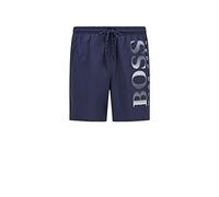 BOSS Herren Octopus Schnell trocknende Badeshorts mit kontrastfarbenem Logo