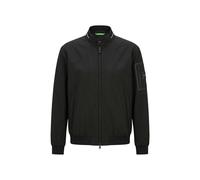 BOSS Green Blouson Herren Stehkragen Mikrofaser schwarz, L