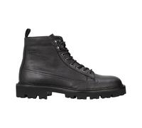 BOSS Herren Boots - Julyo Halb grhk, Schnürstiefel, gefüttert, Echtleder 41 Schwarz