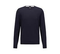 BOSS Herren Botto-L Regular-Fit Pullover aus Schurwolle mit Logo-Stickerei