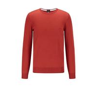 BOSS Herren Botto-L Regular-Fit Pullover aus Schurwolle mit Logo-Stickerei