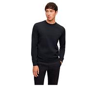 BOSS Pullover aus nachhaltigerer Wolle mit Logo-Stickerei - Style Botto-L, 50476364 Schwarz XL