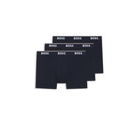 BOSS Herren Boxer Briefs, 3er Pack, Open Blue 480, XXL