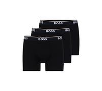 BOSS Herren BoxerBr 3P Bamboo Dreierpack eng anliegende Boxershorts aus Bambus-Mix
