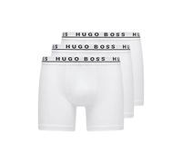Hugo Boss Boxershorts Brief 3-Pack Weis Weiß L