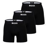 BOSS Herren BoxerBr 3P Bamboo Dreierpack eng anliegende Boxershorts aus Bambus-Mix