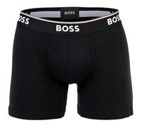 BOSS Herren Boxershorts, 3er Pack - Boxer Briefs 3P Power, Cotton Stretch, Logo L Schwarz