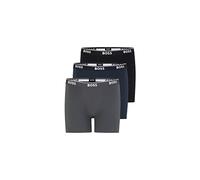 BOSS Black Trunks Herren Baumwolle blau, 9 (3XL)