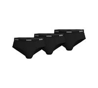 BOSS Herren Brief 3p US CO 10145963 01 Slip, Schwarz, L EU