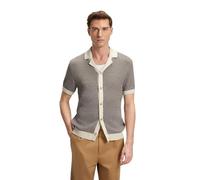 BOSS Herren Strickjacke C-ICONICO, weiss, Gr. XL