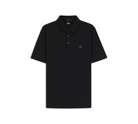 BOSS Poloshirt aus merzerisierter Baumwolle mit Double-B-Monogramm - Style C-Parris 01, 50520297 Schwarz L