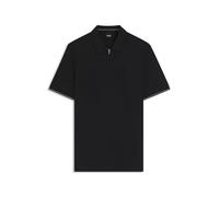 BOSS Herren C-Pei 90 Regular-Fit Poloshirt mit Zip Schwarz001 S