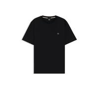 BOSS Herren C-Taut 01 Regular-Fit T-Shirt aus Baumwolle mit Double-B-Monogramm Schwarz001 L