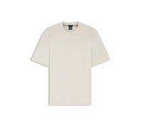 BOSS T-Shirt aus merzerisierter Baumwolle mit Double-B-Monogramm - Style C-Taut 01, 50555844 Natur XXXL