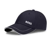 Hugo Boss Herren Cap Cap-1 Baumwoll-Twill mit Logo-Stickerei Dunkelblau Einheitsgröße