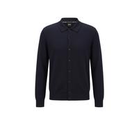 BOSS Herren Cardigan H-HELBERT, marine, Gr. S