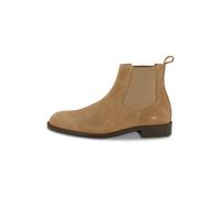 BOSS Herren Chelsea Boots aus Veloursleder TAYIL_CHEB, taupe, Gr. 44EU