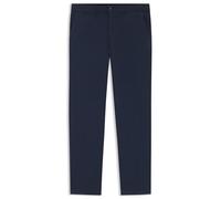 BOSS Regular-Fit Hose aus elastischem Baumwoll-Satin - Style Chino-Regular-1, 50534378 Blau 34/32