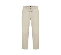 BOSS Herren Chino Straight Tapered Fit, offwhite, Gr. 34/32