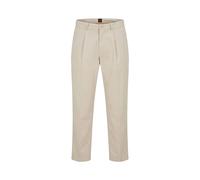BOSS Herren Chinohose ST_PLEATED, sand, Gr. 34/34