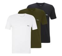 BOSS Herren Classic T-Shirts Kurzarm Shirts Pure Cotton Crew-Neck 3er Pack, Farbe:Mehrfarbig, Artikel:-967 Open Miscellaneous, Größe:S