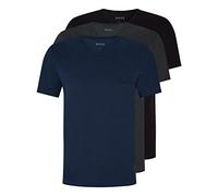 BOSS Dreier-Pack T-Shirts aus Baumwoll-Jersey mit V-Ausschnitt - Style TShirtVN 3P Classic, 50475285 Hellblau M