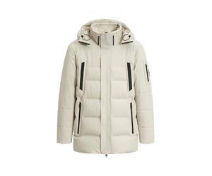 BOSS Herren Daunenparka OW_BLOCK-X, beige, Gr. M