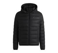 BOSS Wasserabweisende Daunenjacke mit tonalem Logo - Style Dawood1_IN, 50534297 Schwarz 56