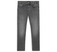 Slim-fit-Jeans BOSS ORANGE "Delaware", Herren, Gr. 36, Länge 32, medium grau038, Denim/Jeans, Obermaterial: 93% Baumwolle, 5% Elastomultiester, 2% Elasthan, unifarben, casual, slim fit lang, Jeans, sl
