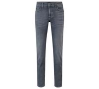 BOSS Herren Delaware3 Graue Slim-Fit Jeans aus besonders softem italienischem Denim Grau 32/32