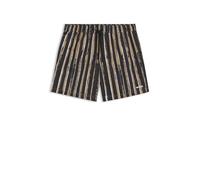 BOSS Bedruckte Badeshorts mit Logo-Detail - Style Discus, 50544499 Schwarz / Beige M