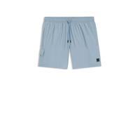 BOSS Badeshorts mit Cargo-Tasche und Logo-Aufnäher - Style Dive, 50534319 Hellblau XXL