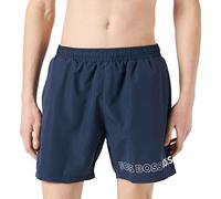 BOSS Casual Herren Badeshorts 'Dolphin' navy / weiß, Größe S, 7695599 Navy / Weiß S