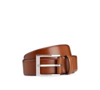 BOSS Herren Elloy-PC-An Sz35 In Italien gefertigter Gürtel mit Logo-Schließe Braun 105