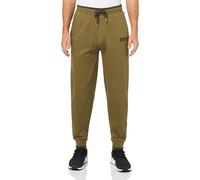 BOSS Herren Fashion Cuffed Lounge Pants with Side Logo Hose, Spinatgrün, Klein