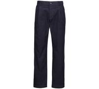 BOSS Herren Feincord-Chino PLEATED_3, marine, Gr. 36/32