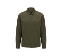 BOSS Herren Freizeithemd P-LEO, oliv, Gr. XXL