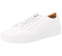 BOSS Gary Lowtop Sneakers aus Leder mit Logo-Schlaufe - Style Gary_Tenn_nalu_N, 50536841 Weiß 46