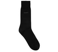3, 6, 9, 12 Paar Hugo Boss Socken Strümpfe George Schwarz, 43-44, 12 Paar (12x 1 Paar), -001 black