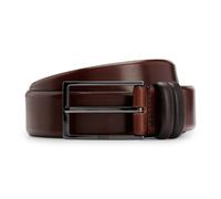 BOSS Herren Gürtel - Carmello, Echtleder, Dornschließe, Logo Braun / 105 cm 105 cm Braun
