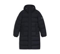 BOSS Black Parka Herren Stehkragen Mikrofaser blau, 52 (L)